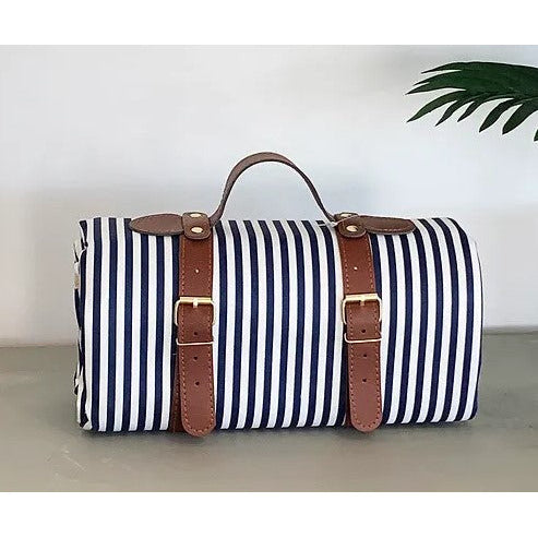 Picnic Blanket | Navy Stripe