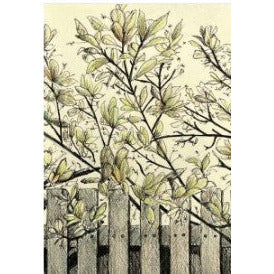 Card | Fence | by Kylie Sirett.