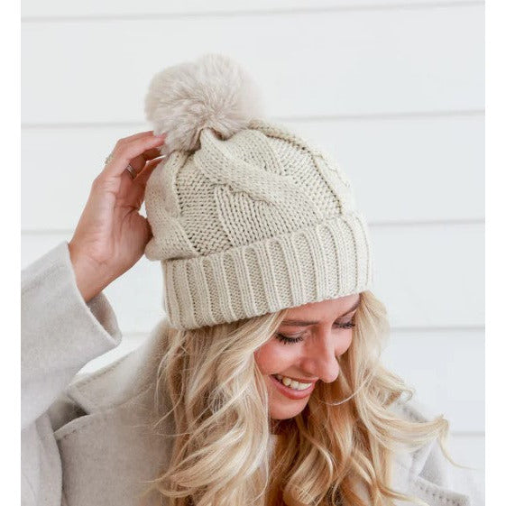 Pom Pom Beanie | 2 Colours