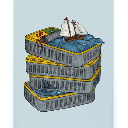 Print A5 | Sardine Tin