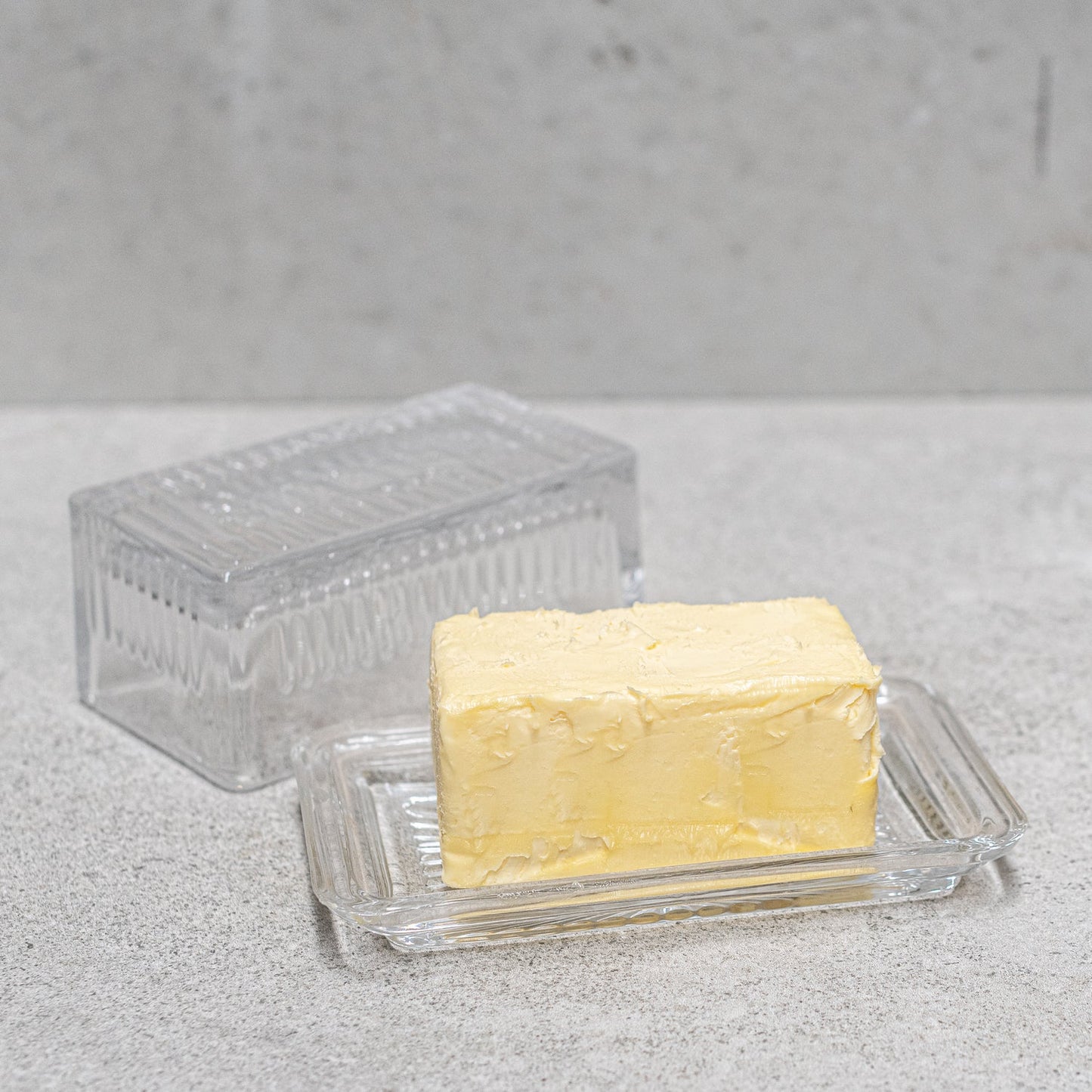 Glass Butter Dish