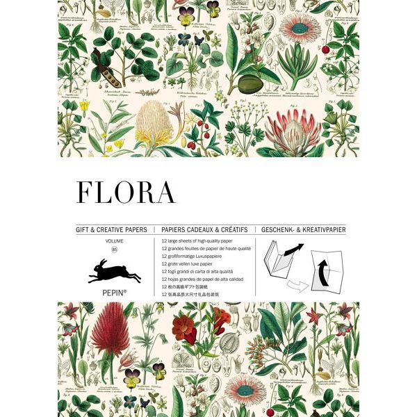 Wrapping Paper Book | Flora