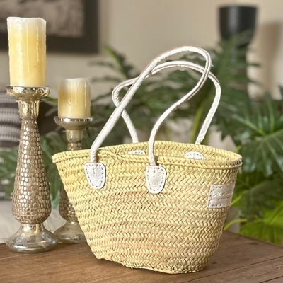 French Market Basket | The Maddy | White