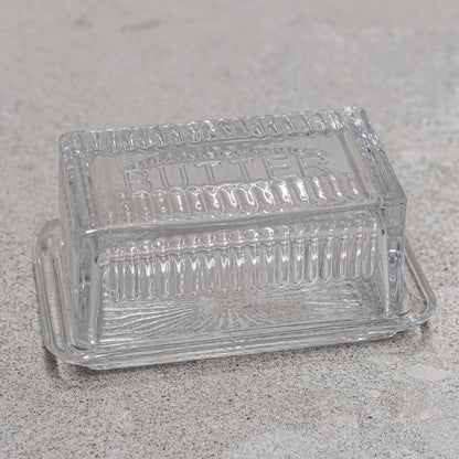 Glass Butter Dish
