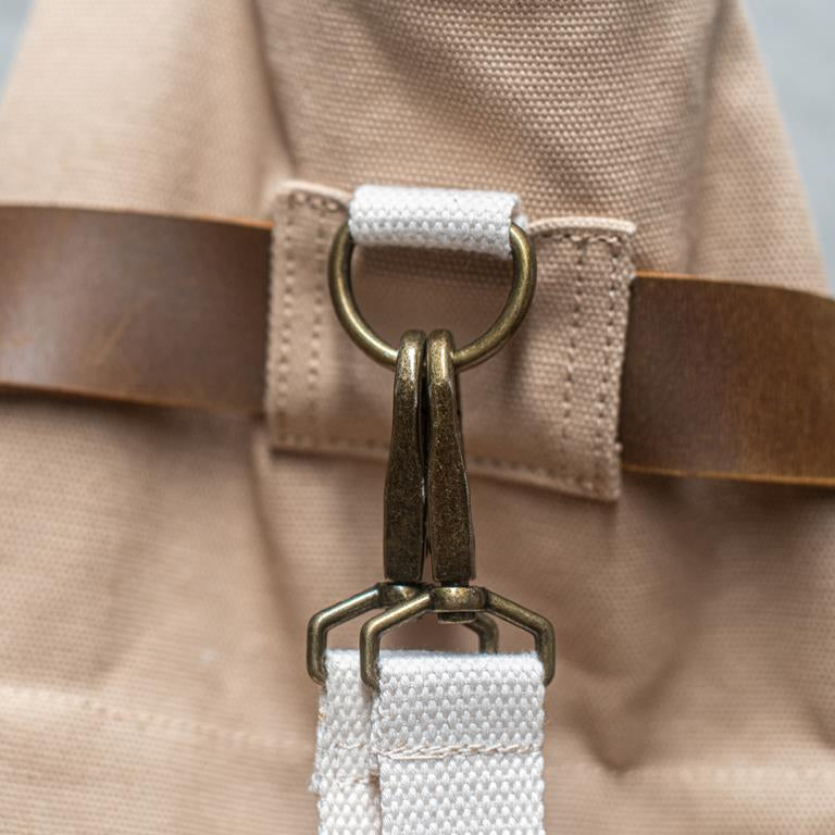 Carry all Backpack | Canvas & Leather