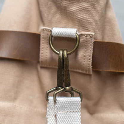 Carry all Backpack | Canvas & Leather