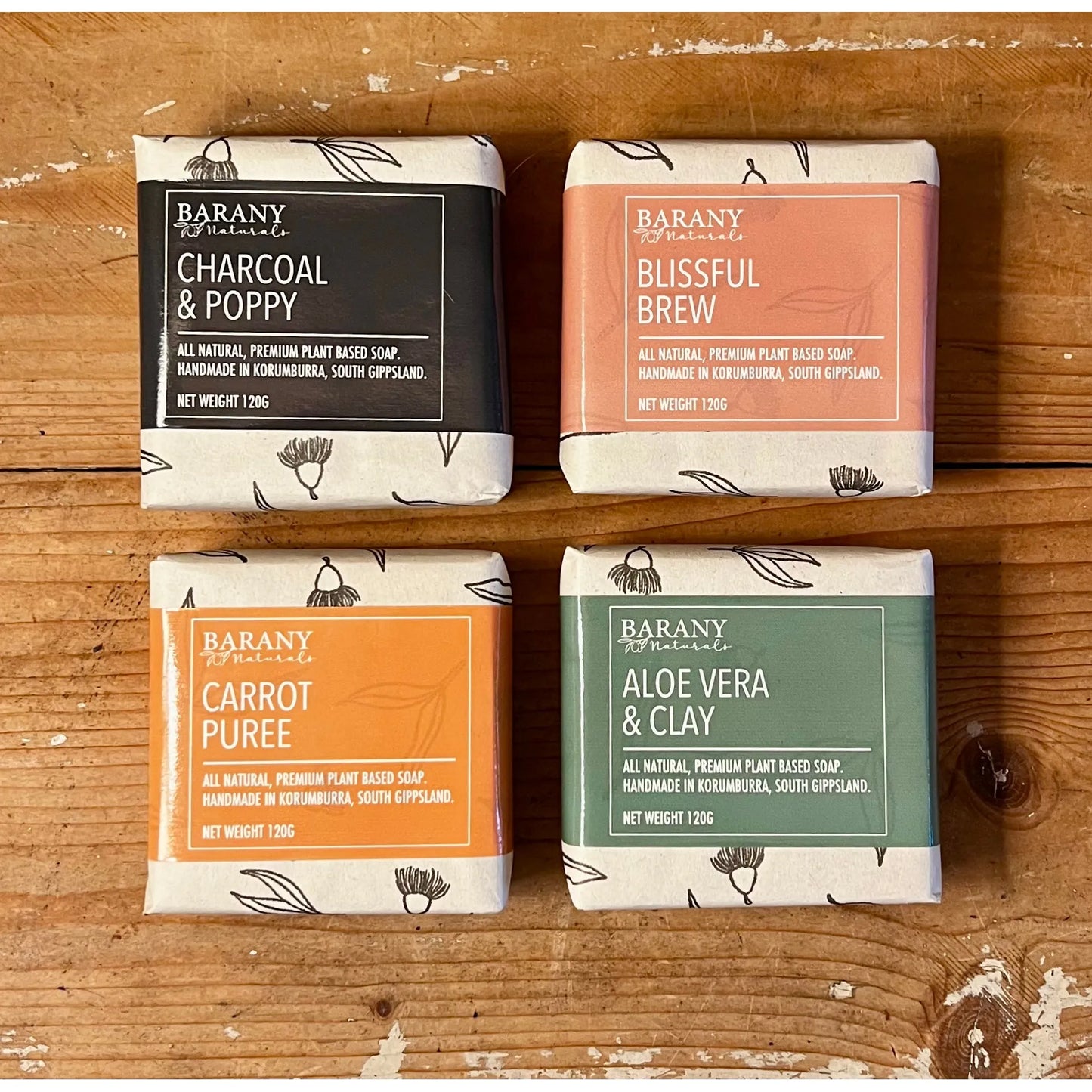Soap pack of 4 | Barany Naturals