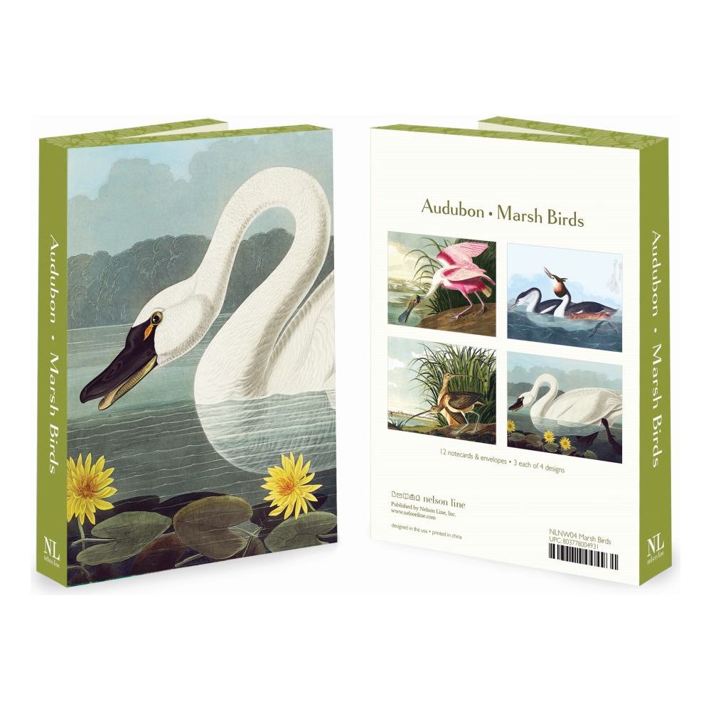 Notecard Wallet | Marsh Birds