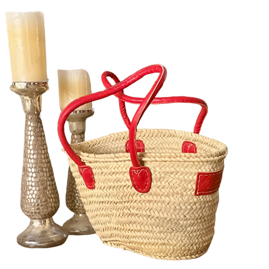 French Market Basket | The Maddy | Red