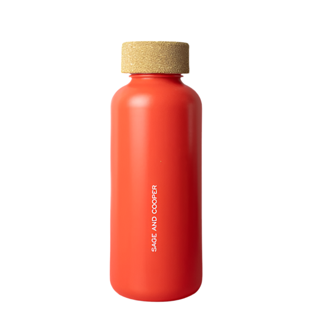 Organic Drink Bottle | 650ml | Red