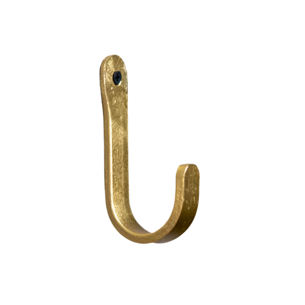 Round Coat Hook | Brass