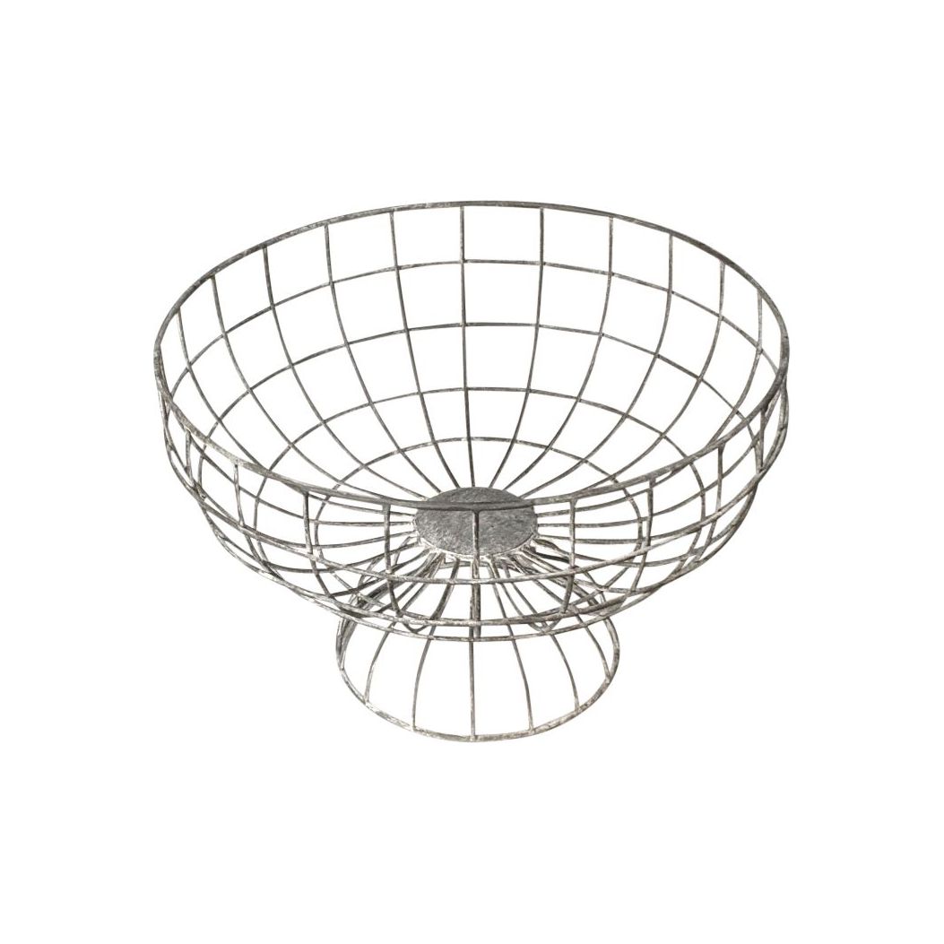 Picardy Fruit Bowl | Metal
