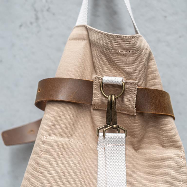 Carry all Backpack | Canvas & Leather