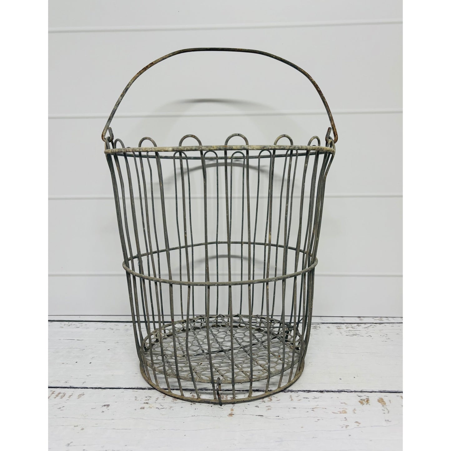 Antique Egg Basket