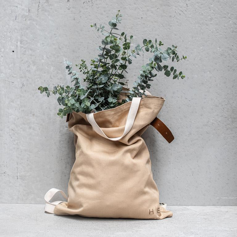 Carry all Backpack | Canvas & Leather