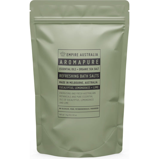 Bath Salts |Aromapure |Eucalyptus, Lemongrass & Lime
