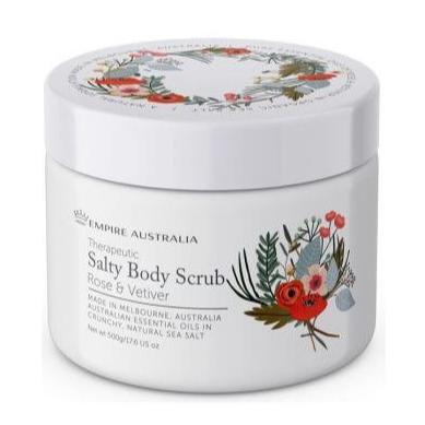 Salt Body Scrub | Rose & Vetiver