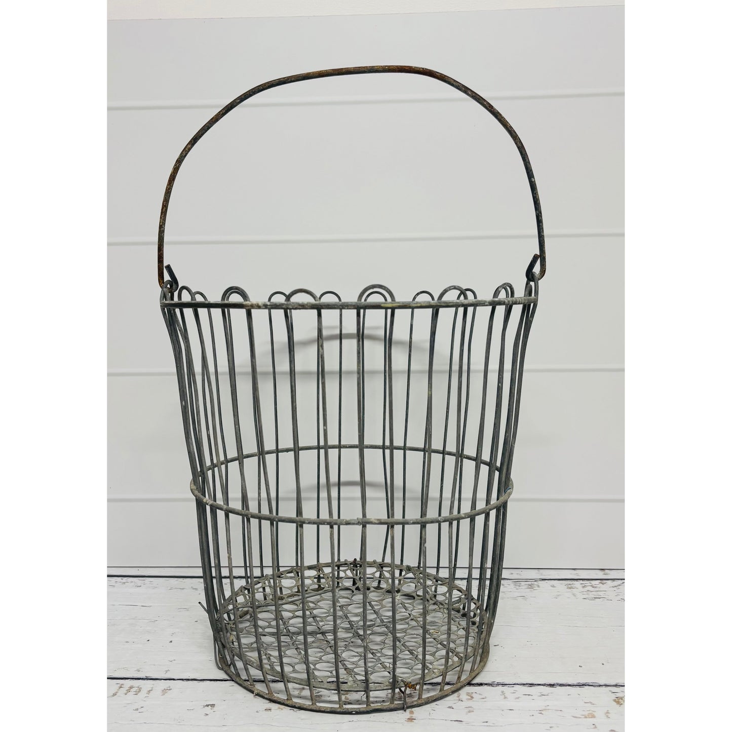 Antique Egg Basket