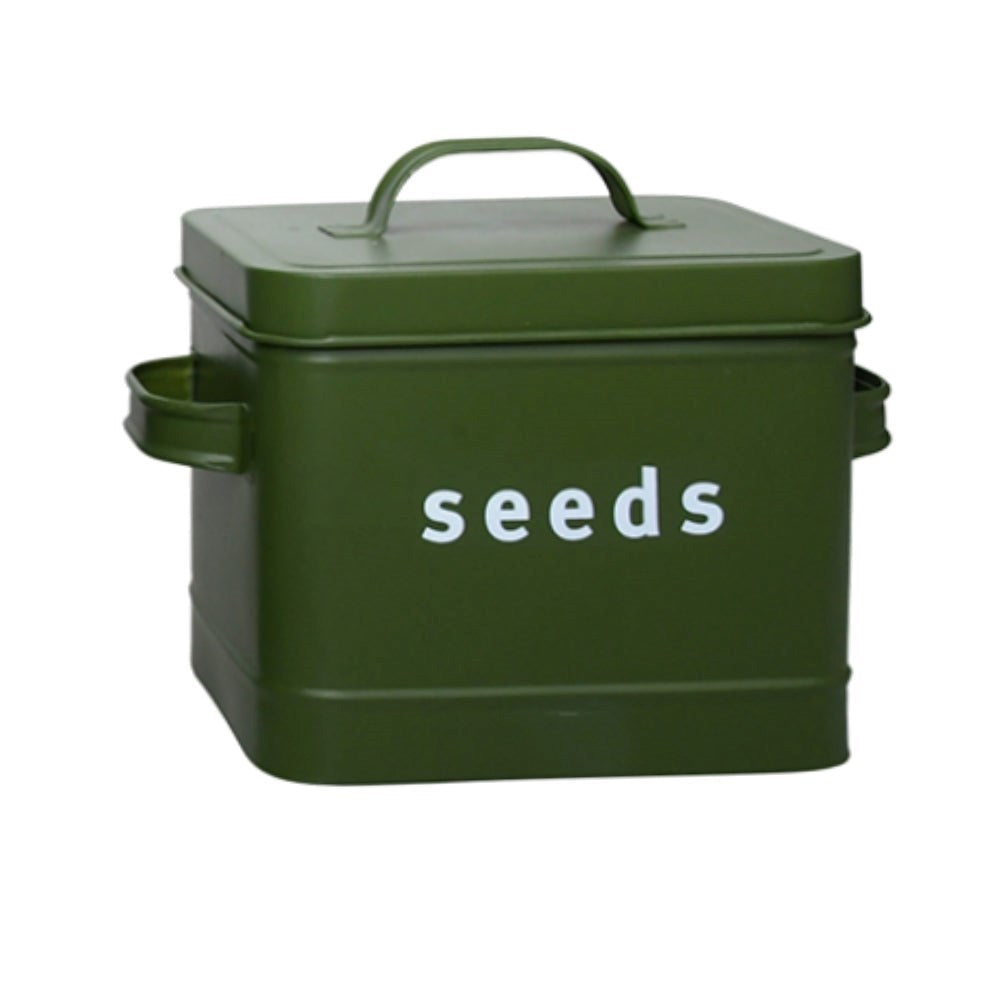 Seed Tin | Army Green