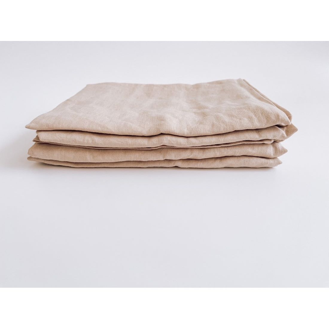 French Linen Tea Towel | Light Clay