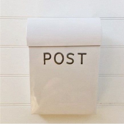Post Box | white | Large (Due back in end May)