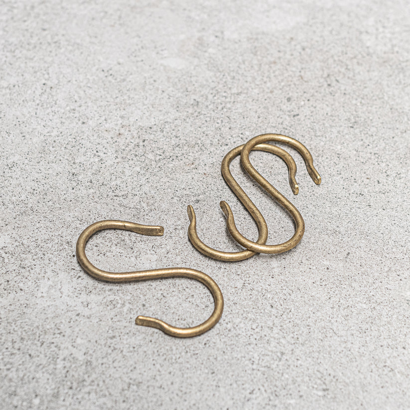 S Hook | Medium | Brass