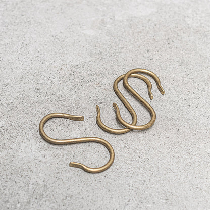 S Hook | Medium | Brass