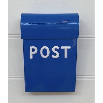 Post Box | Bright Blue | Medium