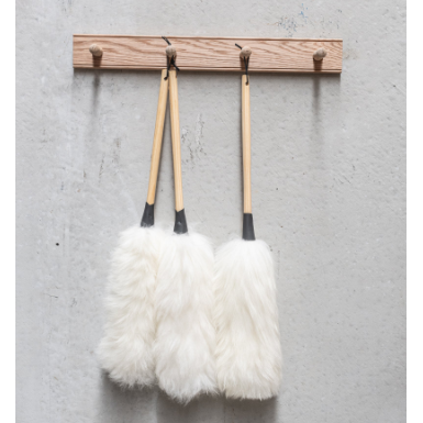 Wool Duster | 60cm | White (Due back First week May)