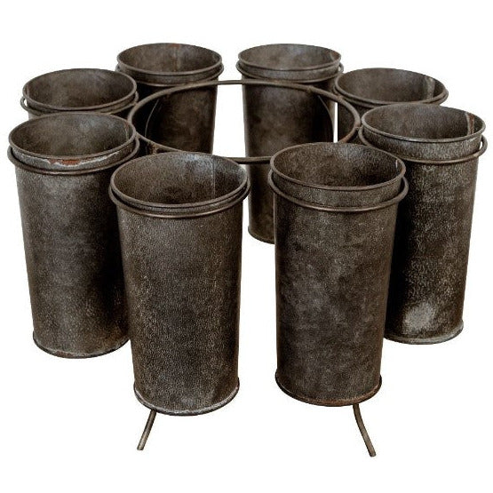 French Tin Centrepiece | Metal