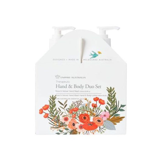Hand Care Duo | Rose & Vetiver
