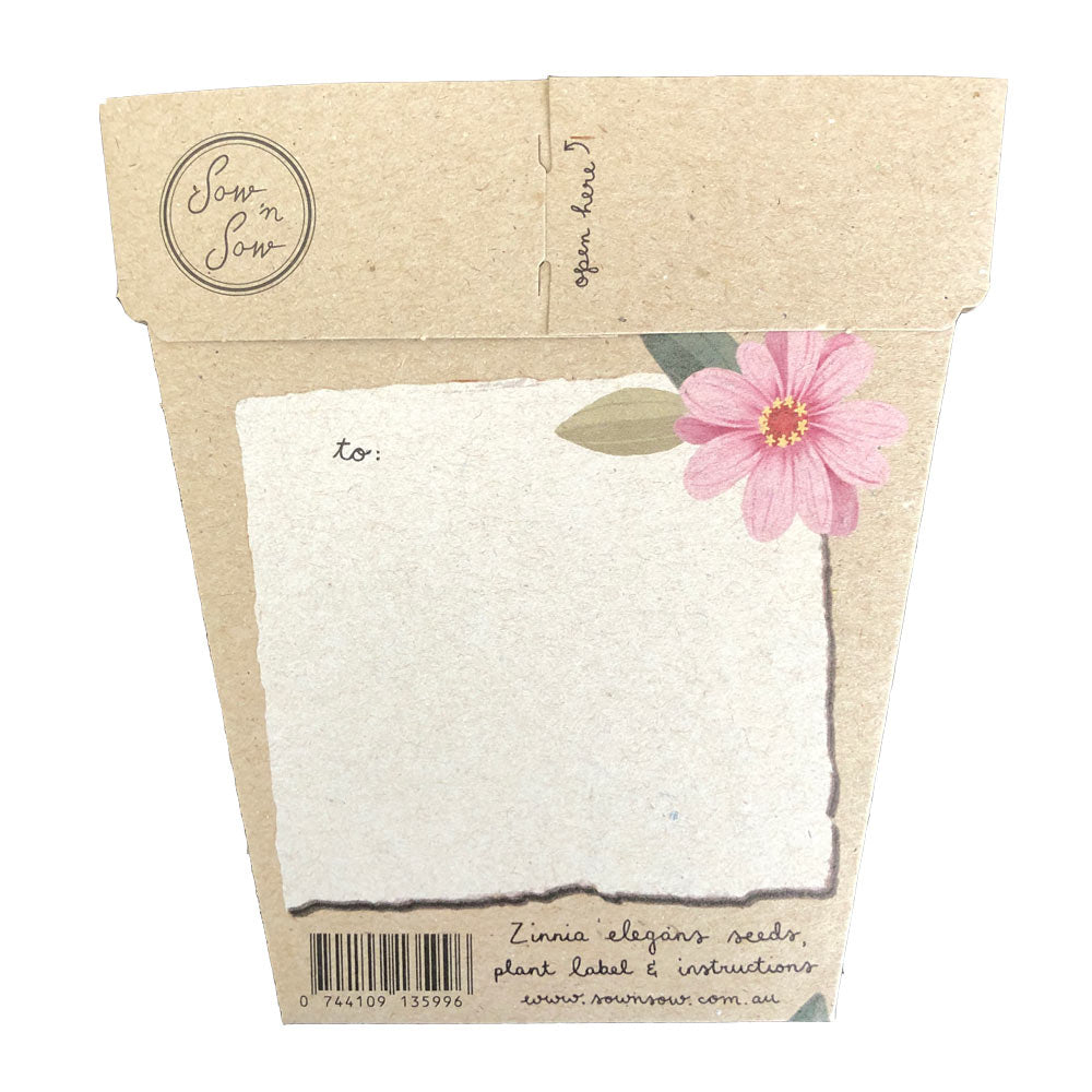 Gift of Seeds | Zinnia Happy Birthday