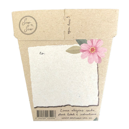 Gift of Seeds | Zinnia Happy Birthday
