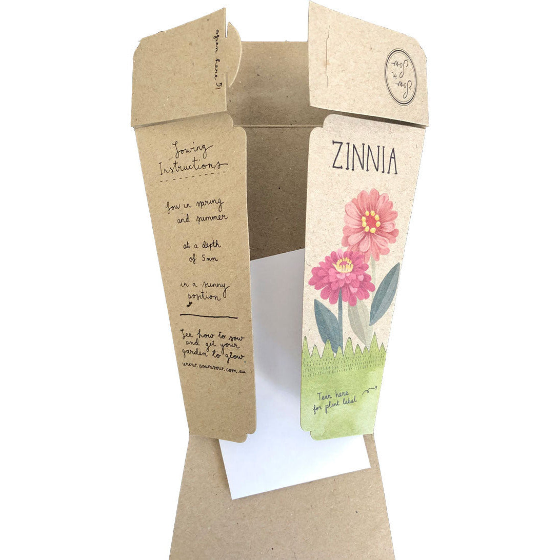 Gift of Seeds | Zinnia Happy Birthday