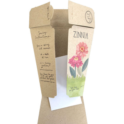 Gift of Seeds | Zinnia Happy Birthday