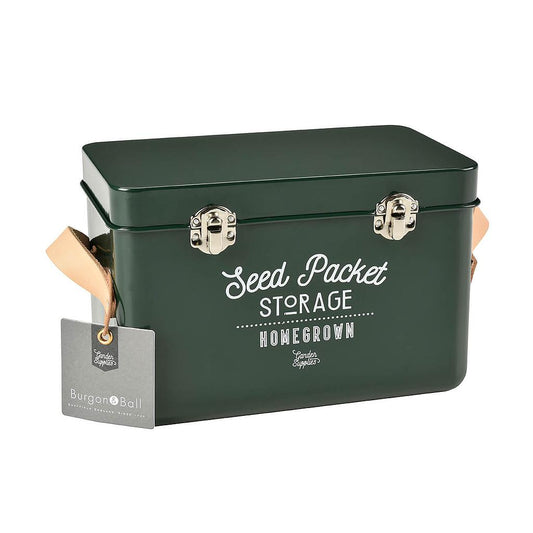 Seed Packet Storage Tin | Green