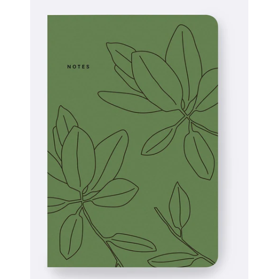 Notebook | Green Leaves – Farmhouse Trading