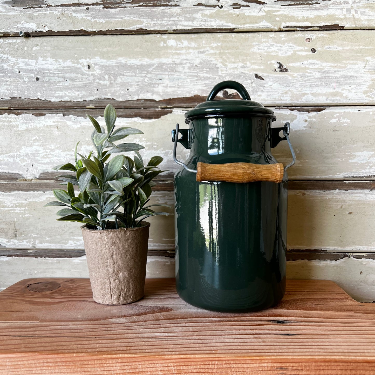 Enamel Milk Can | 2 litre