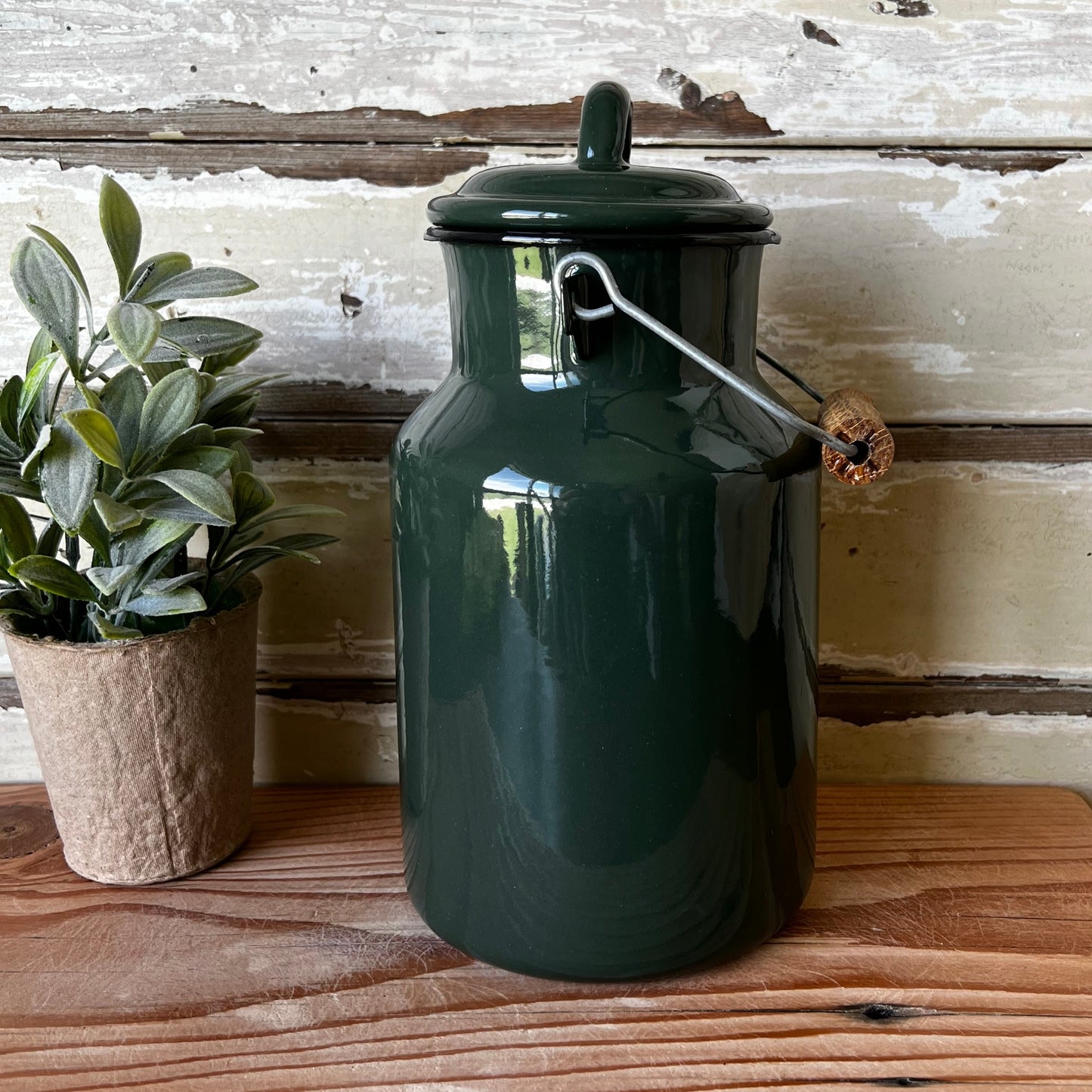 Enamel Milk Can | 2 litre