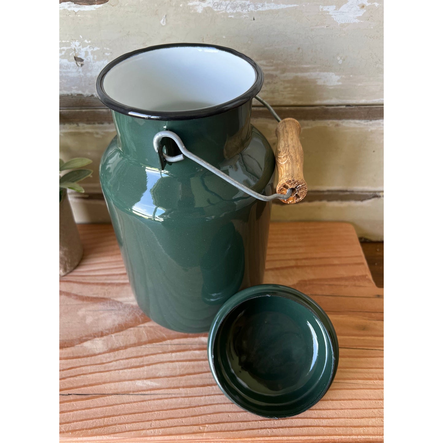 Enamel Milk Can | 2 litre