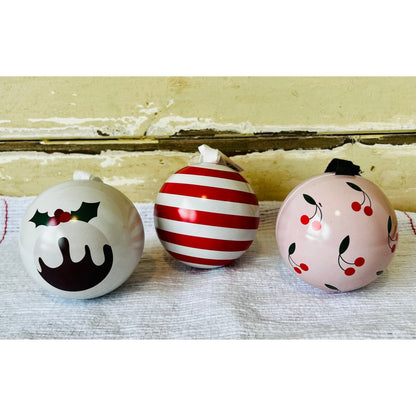 Christmas Bauble | Puddings | Pull Apart