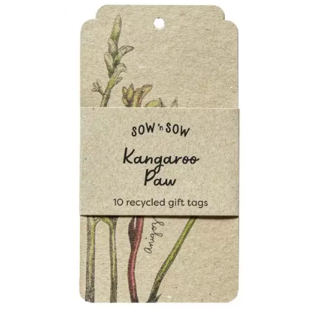 Gift Tags Pack of 10 | Kangaroo Paw