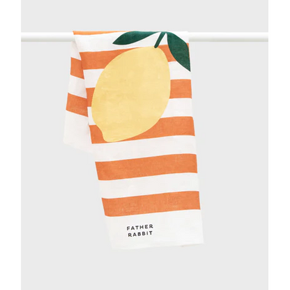 Tea Towel | Lemon Stripe