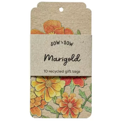 Gift Tags Pack of 10 | Marigold