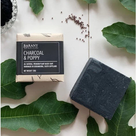 Soap | Activated Charcoal & Poppy