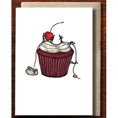 Card | Burglar Cupcake