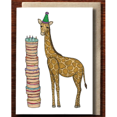 Card | Birthday Giraffe