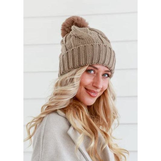 Pom Pom Beanie | 2 Colours