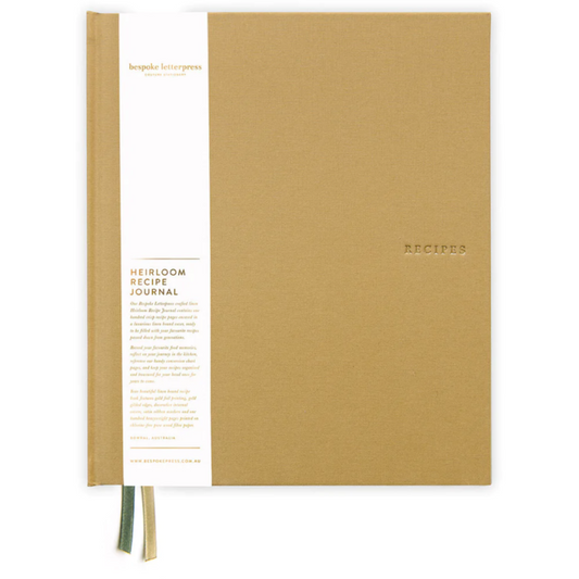 Heirloom Recipe Journal