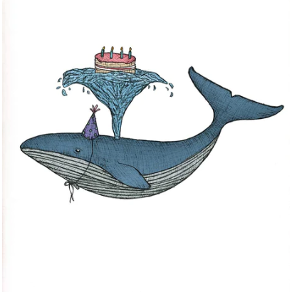 Card | Birthday Whale
